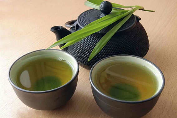 Время пить зеленый чай
