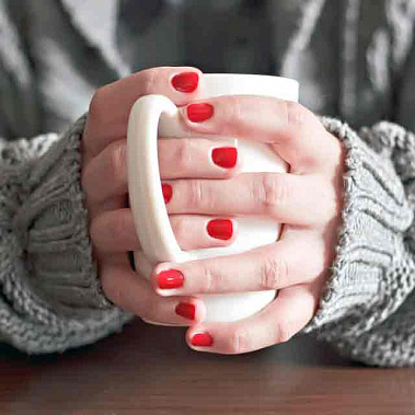 Женщины, дети, замерзание рук, мороз, согревание