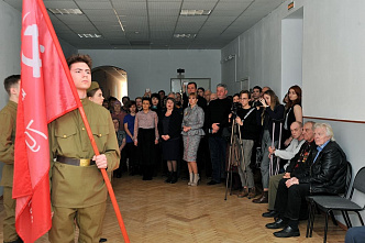 Открытие барельефа во ВГИКе