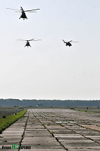 Донские вертолетчики перелетели на учения в Северную Осетию