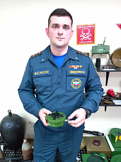 Вот на такой мине подорвался Моисей.