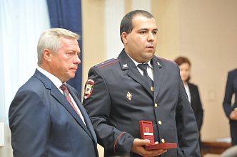 Вручение наград к Юбилею области