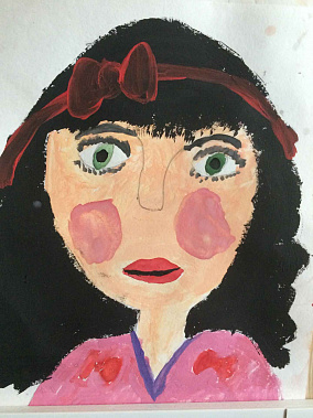 "Моя мама", автор-Любивая Милана 8 лет