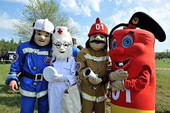 Донское МЧС отработало тушение ландшафтного пожара