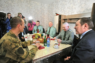 В Новочеркасске для росгвардейцев открыли жилой комплекс