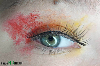 Школьница из Ростовской области делает арт-мейкап