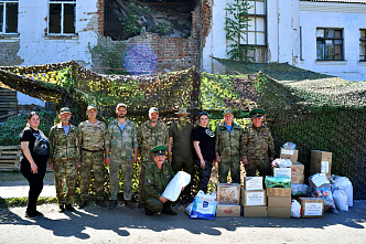 Ветераны-пограничники в зону СВО гуманитарку  возят регулярно
