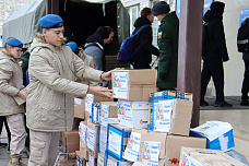 15 01 2025 Груз из донского ДОСААФ сегодня отправили бойцами под  «Марш славянки»