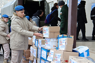 15 01 2025 Груз из донского ДОСААФ сегодня отправили бойцами под  «Марш славянки»