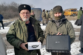 Донские волонтеры продолжили отправку квадрокоптеров в зону СВО
