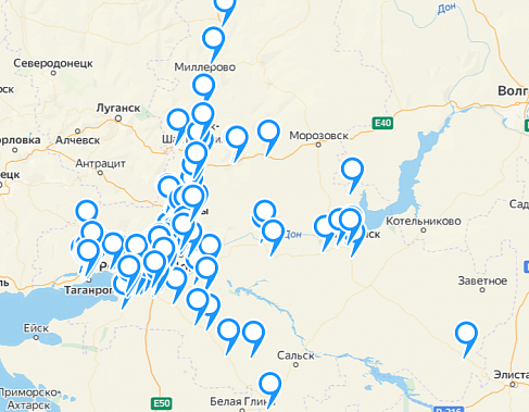 Узнать, где в Ростовской области расположены камеры фиксации ПДД можно на интерактивной карте. 
