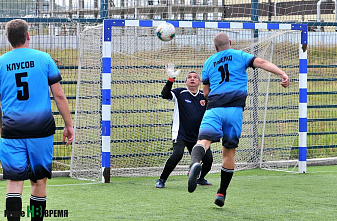 В Ростове на футбольном поле встретились сотрудники ведомственной охраны Минтранса России