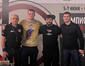 Донской спортсмен завоевал награду чемпионата России по греко-римской борьбе
