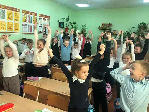 Уроки здоровья в Семикаракорской средней школы №3. Фото с сайта Семикаракорской средней школы №3.