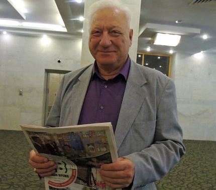 Самый статусный шахматный сеньор Дона международный гроссмейстер из Азова Николай Викторович Пушков.