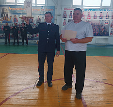 В Песчанокопском районе состоялся турнир по казачьему пятиборью на кубок атамана Песчанокопского юрта.