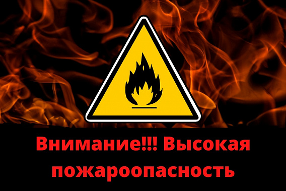 В Ростовской области объявлено о чрезвычайно высокой пожароопасности