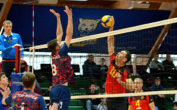 Волейболисты «Ростов-Волей» дважды сыграли с командой «СтГАУ-Ставрополь»