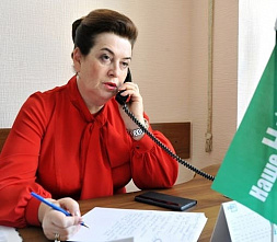 В редакции «НВ» проходит прямая линия с Татьяной Быковской