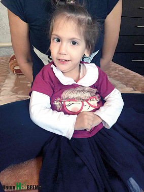 Двухлетней малышке из Батайска нужна помощь