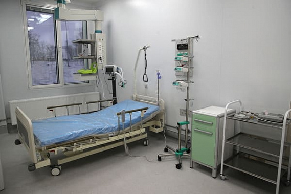 Первых пациентов госпитализировали в новую областную инфекционную больницу