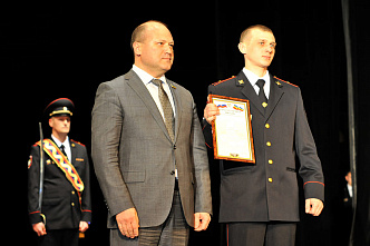 В Ростове сотрудники органов внутренних дел на транспорте отпраздновали профессиональный праздник