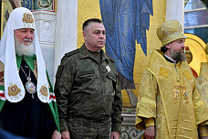 19 10 2025 Патриарх Кирилл освятил главный Храм Южного военного округа