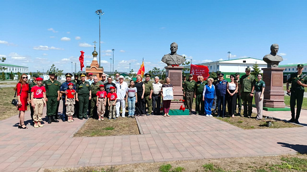 В 150-й гвардейской мотострелковой Идрицко-Берлинской ордена Кутузова дивизии почтили память Героя России Алексея Береста