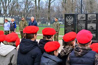 28 03 2026 Школьники Аксайского района с экскурсией побывали в 103 мотострелковом полку