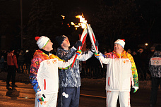 эстафета олимпийского огня в Ростове1