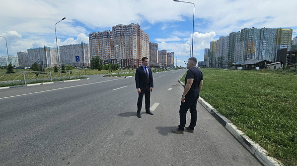 В ростовском микрорайоне Ливенцовский построили новую дорогу