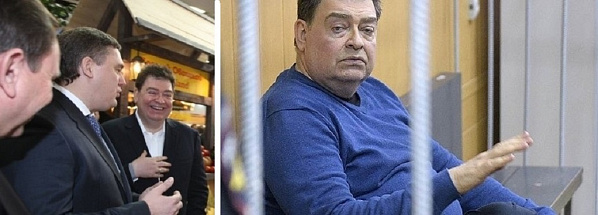 Вадим Варшавский (крайний слева) в годы подъема и на скамье подсудимых