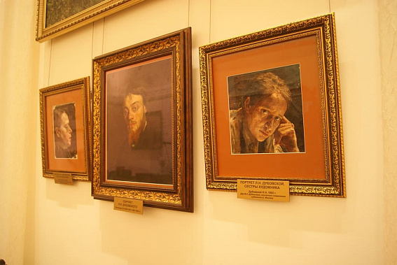 Эти портреты представлены в музее впервые.