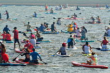 31 08 2025 Дед Мазай, фараоны и эльфы проплыли на сапах по Дону