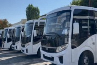 В ЛНР поступила очередная партия новых автобусов