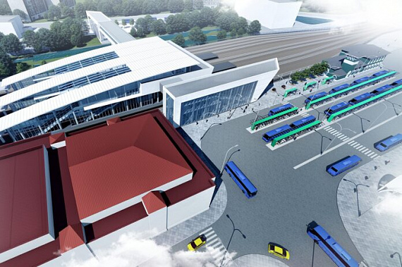 Так может выглядет будущий таганрогский транспортно-пересадочный узел. Источник фото: stroi.mos.ru.