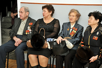 Открытие барельефа во ВГИКе