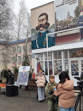 В городе Шахты открыли мурал с портретами казаков-героев