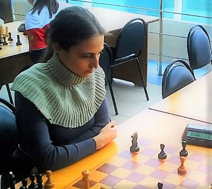 Женский мастер ФИДЕ из Волгодонска Евгения Сухарева