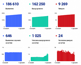 Коронавирус в Ростовской области: статистика на 17 декабря