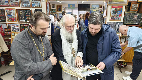 Урок мужества провели для воспитанников воскресных школ