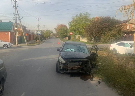Фото с места ДТП предоставлено отделом пропаганды УГИБДД по РО