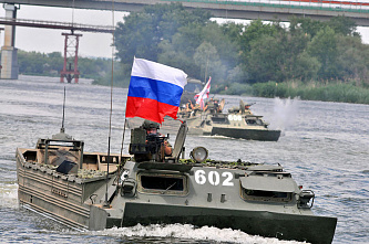  09.06 Отдельной инженерно-саперной бригаде ЮВО вручили орден Суворова