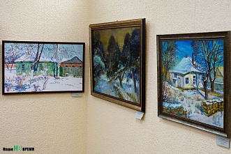 В Донской публичной библиотеке открылась выставка «Зима»