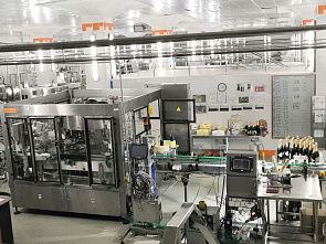 А так выглядит один из современных цехов «Абрау-Дюрсо».