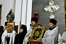 В кафедральном соборе прошли Пасхальные богослужения