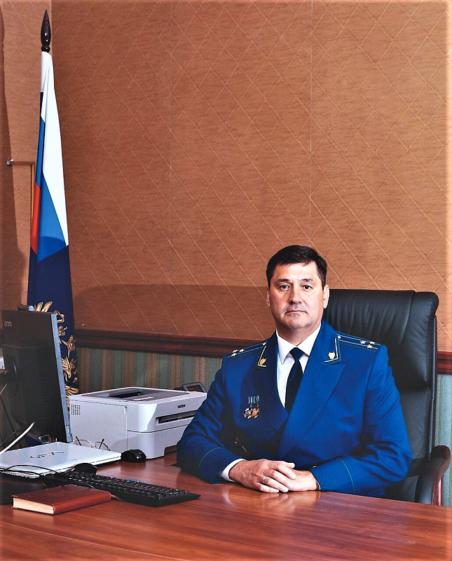 На фото: старший советник юстиции Александр Ищенко. До последнего времени он возглавлял прокуратуру Советского района