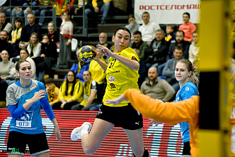 Гандболистки «Ростов-Дона» одержали первую победу в новом спорткомплексе