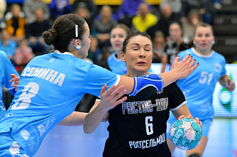 Гандболистки «Ростов-Дона» на своей площадке обыграли волгоградскую «Динамо-Синару»