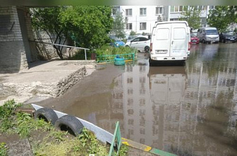Майские ливни с грозами подтопили Батайск